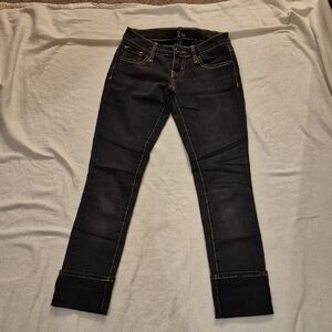 ZCO Black Ankle Cropped Jeans